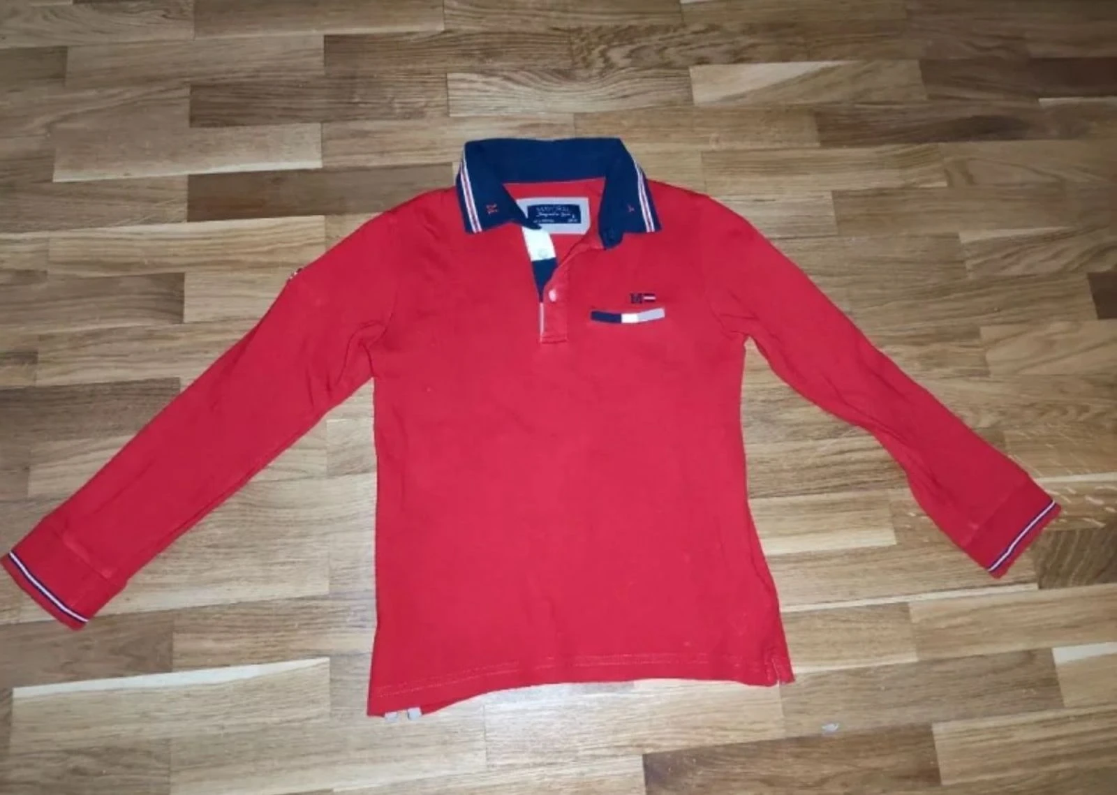 Polo manga larga 